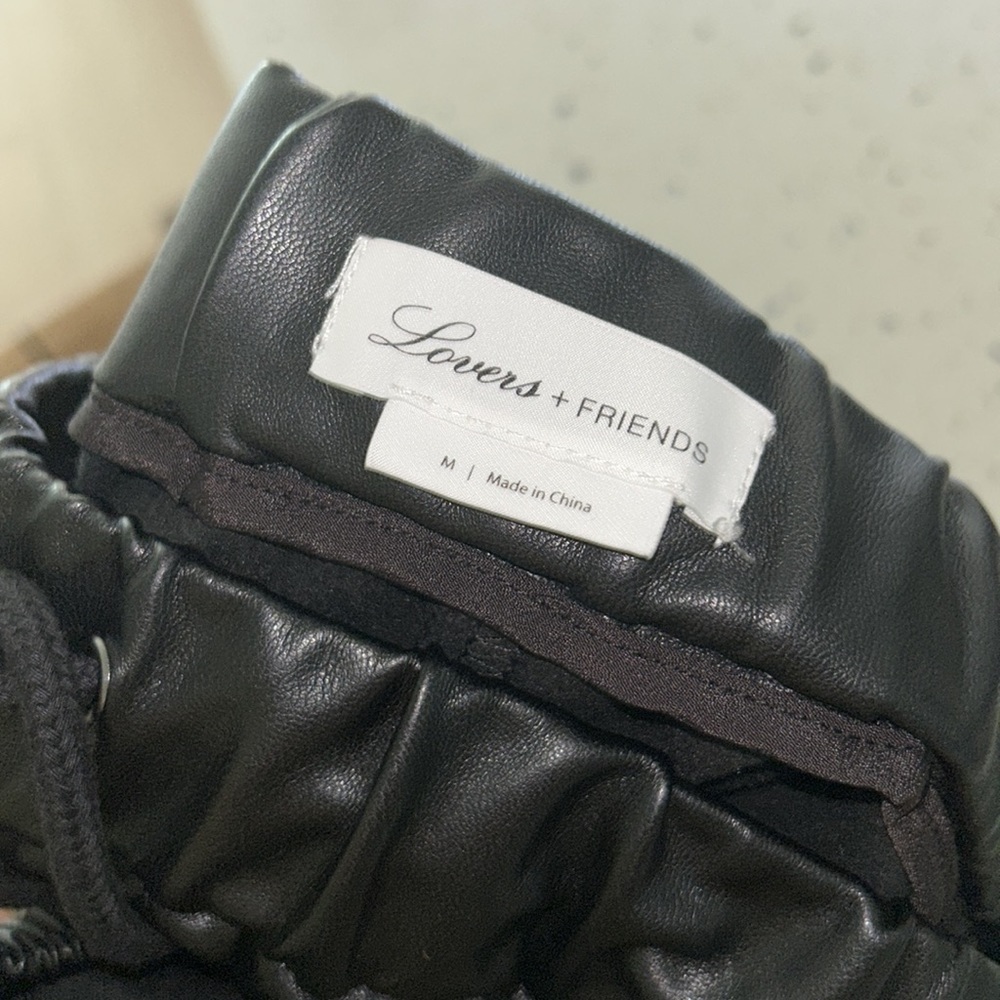 Lovers + Friends Chase Cargo Jogger Leather - Picture 4 of 4